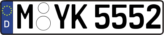 M-YK5552