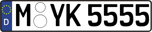 M-YK5555