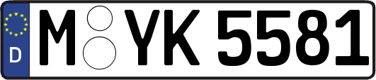 M-YK5581