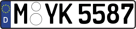 M-YK5587