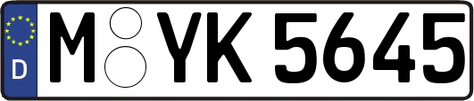 M-YK5645