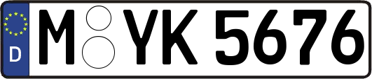 M-YK5676