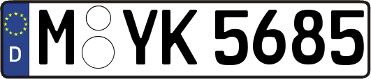 M-YK5685