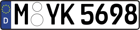 M-YK5698