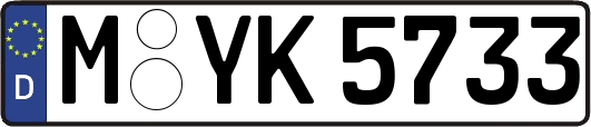 M-YK5733