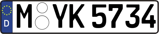 M-YK5734