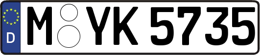 M-YK5735