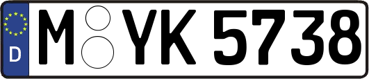 M-YK5738