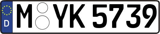 M-YK5739