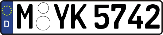 M-YK5742