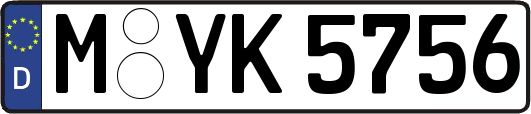 M-YK5756