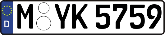 M-YK5759