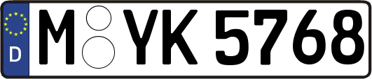 M-YK5768