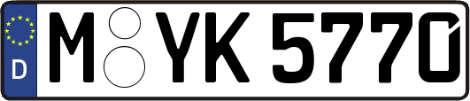 M-YK5770