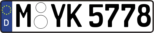 M-YK5778
