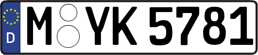 M-YK5781