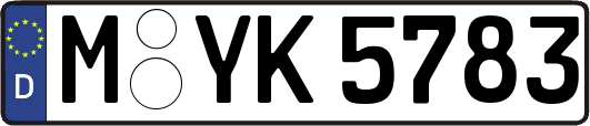 M-YK5783
