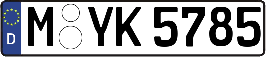 M-YK5785