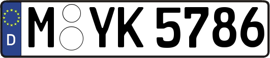 M-YK5786