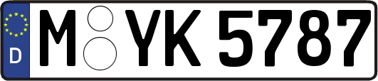 M-YK5787