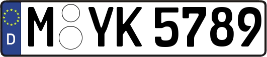 M-YK5789