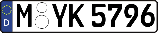 M-YK5796