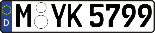 M-YK5799