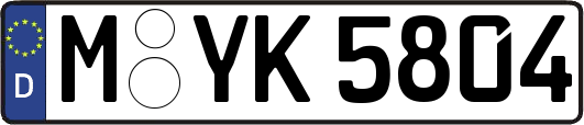 M-YK5804