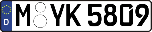 M-YK5809