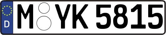 M-YK5815