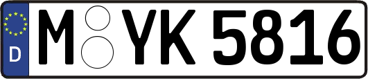 M-YK5816