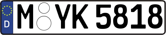M-YK5818