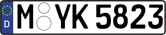 M-YK5823