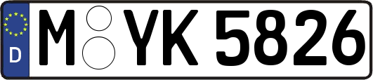 M-YK5826