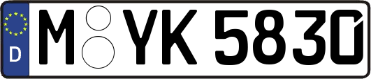 M-YK5830