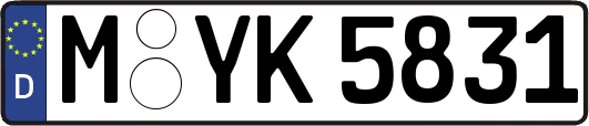 M-YK5831