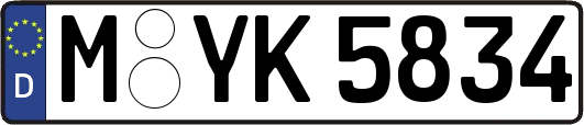 M-YK5834