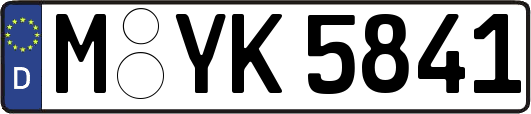 M-YK5841