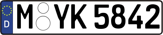 M-YK5842