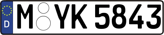 M-YK5843