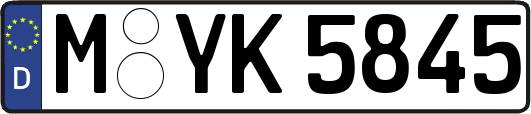 M-YK5845