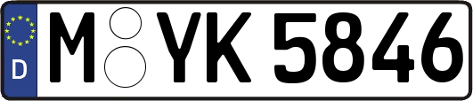 M-YK5846