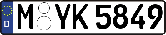 M-YK5849