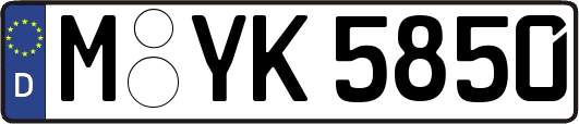 M-YK5850