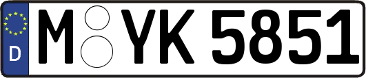 M-YK5851