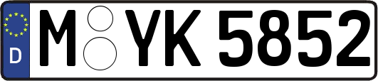 M-YK5852