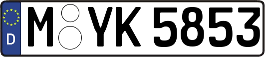 M-YK5853