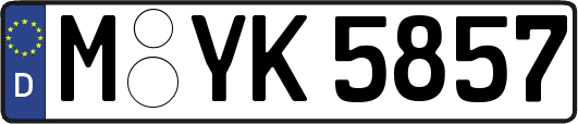 M-YK5857