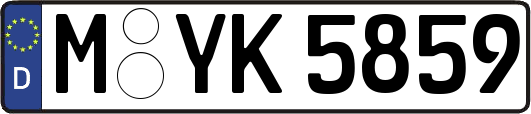 M-YK5859
