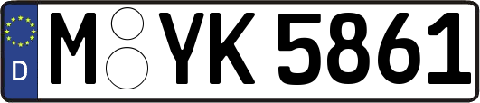 M-YK5861